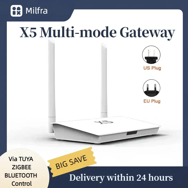 Tuya Zigbee X5 Wire… - image