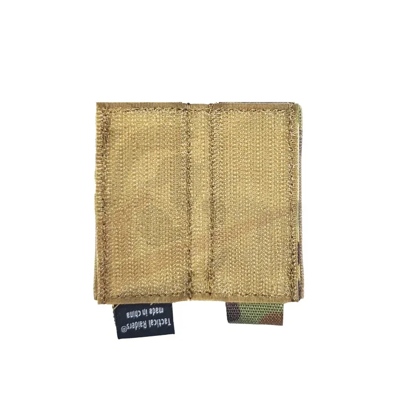 Tactical Magazine Pouch Airsoft Double 9mm Bag Vest Chest Hanging Built-In Elastic Inseert 500D Mag Pouch