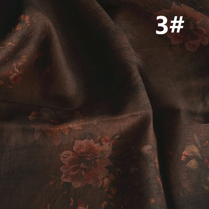 中国風のレトロ Xiangyun 糸薄いリネン生地春と夏のドレススリングチャイナ衣装ハン