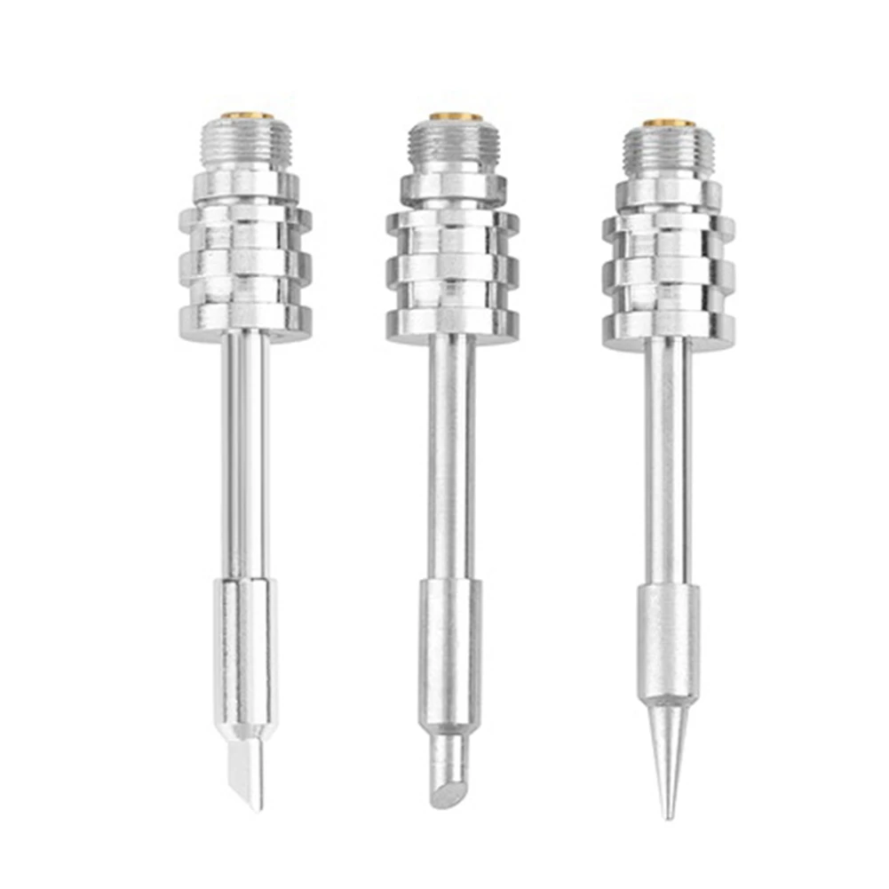 

Classy-3Pcs 30W Battery Soldering Iron Usb Soldering Iron Portable Mini Soldering Iron 510 Interface Soldering Iron Tip Silver