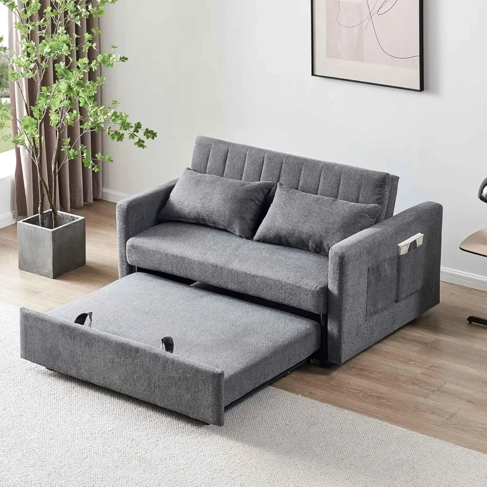

Twin Size Sofa Bed – Convertible Sofabed for Small Living Room, Guest Room & Apartment