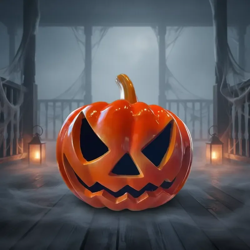 for Giant Artificial Lifelike Fiberglass Pumpkin Halloween Ornament Waterproof UV Proof Outdoor Decoration 80 200cm