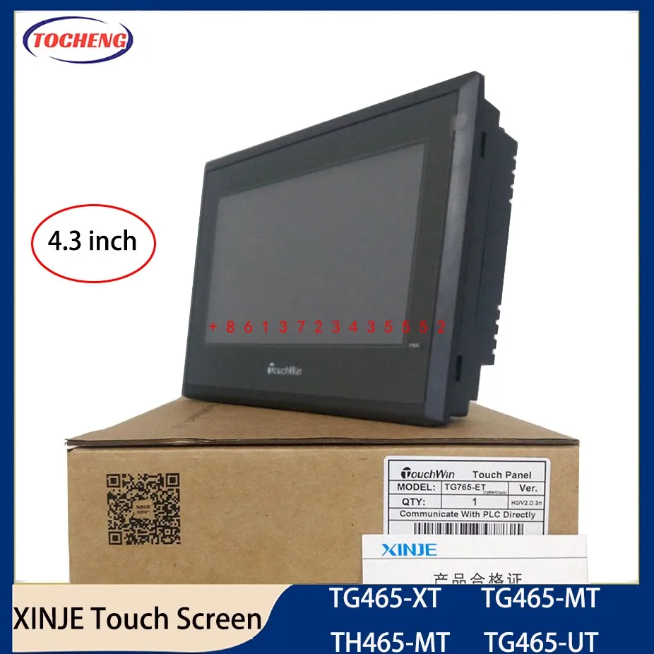 

Original XINJE 4.3 inch HMI Operator touch screen TG465-XT TG465-MT TH465-MT TG465-UT