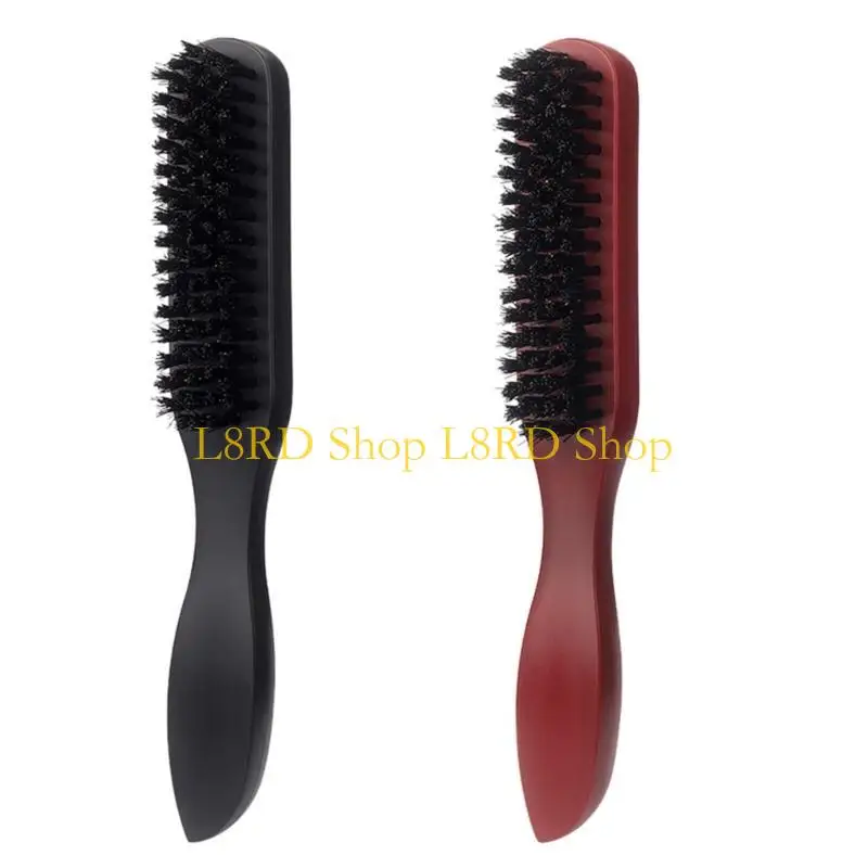L8RD Beard Brush Mustache Brush Nylons Hair Beard Brush Shaving Tool Easy to Use