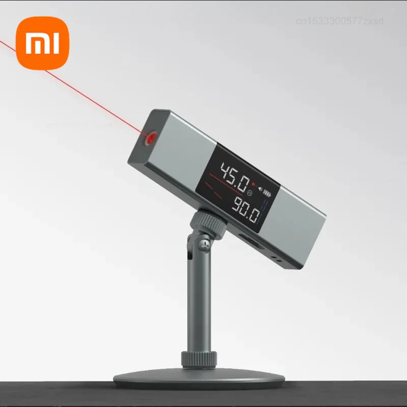 Xiaomi Duka Laser goniometro inclinometro digitale misura dell'angolo 2 in 1 righello di livello Laser misuratori di distanza Laser ad alta precisione