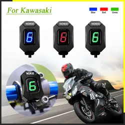 Motorcycle Gear Indicator For Kawasaki ER6N V650 Ninja 300 Z1000SX Moto Gear Display Ecu Direct Mount 6 Level Display Speedmeter