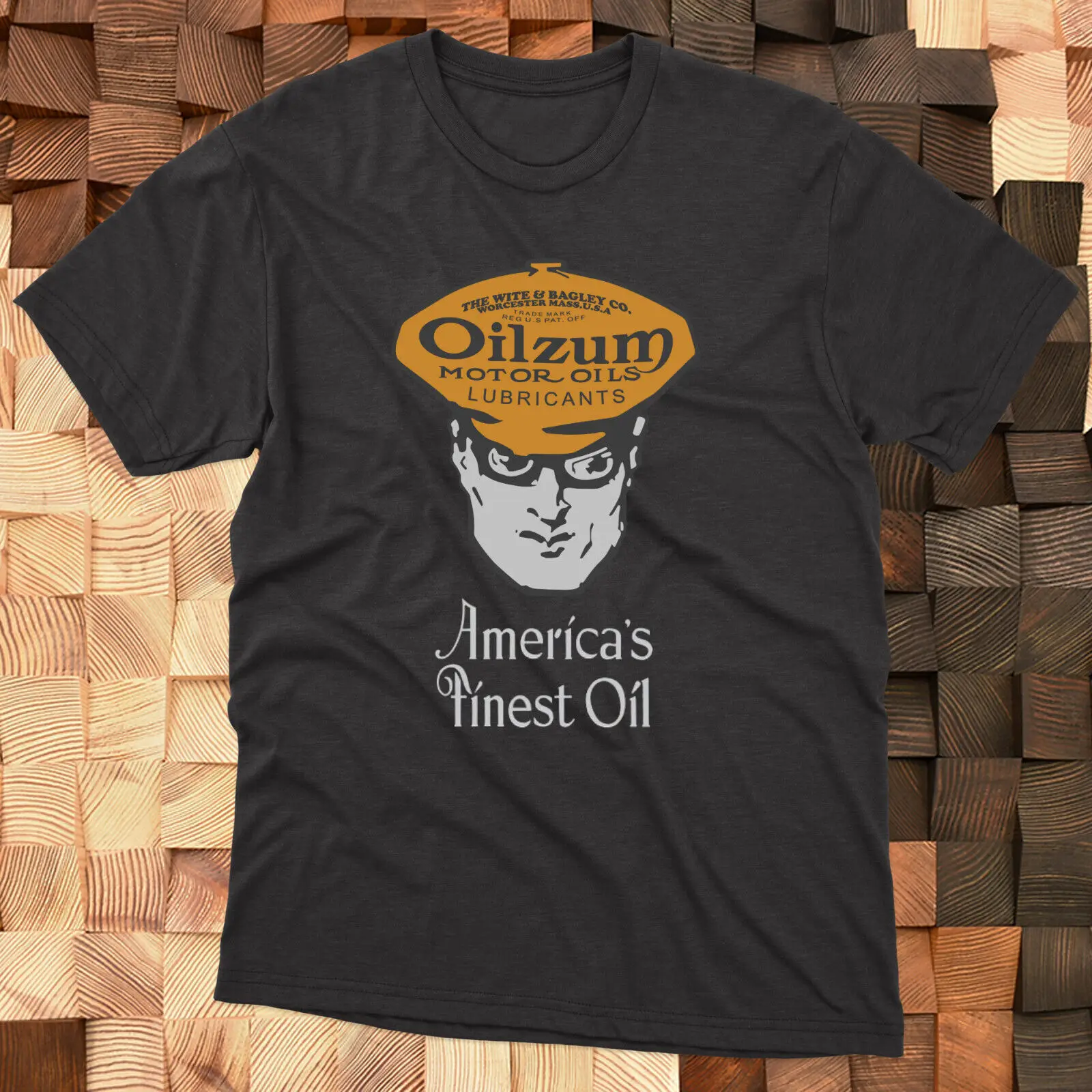 Oilzum America's Finest Motor Oil and Gas Station - Men's Short Sleeve T Shirt