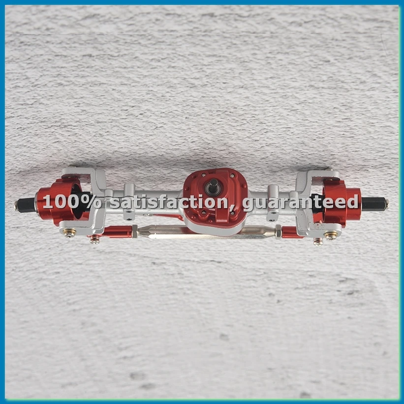 

RC Car Front & Rear Complete Axle for MN D90 D91 D96 D99S MN90 MN96 MN99 MN99S 1/12 RC Car Upgrade Parts,Silver-ABHG