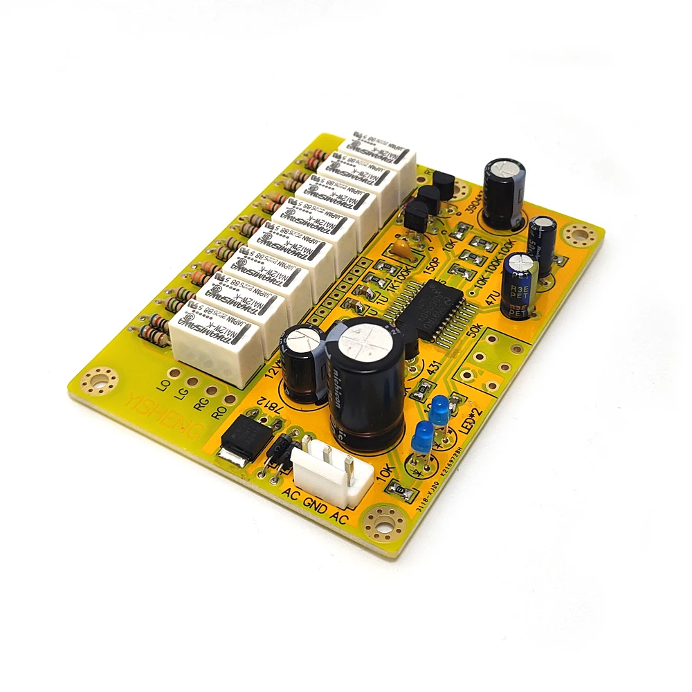 ALPS AC12V-18V YS HIFI 2-Channel Relay Volume Control Board Potentiometer