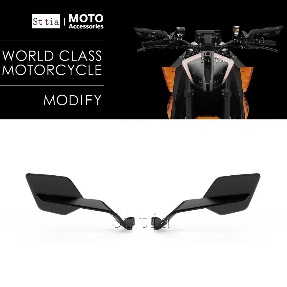 Für 1390 Super Duke R 2024 2025 1390 SUPER DUKE Neue Motorrad-Seitenspiegel Rückspiegel Verstellbare Windflügelspiegel