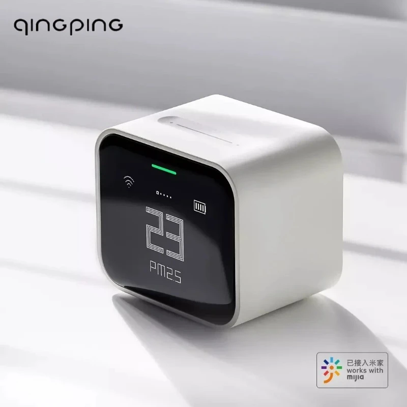 Qingping Air Detector Lite PM2.5 Air Quality Monitor Household Multifunctional Monitor with Mi Home APP Control Apple Homekit