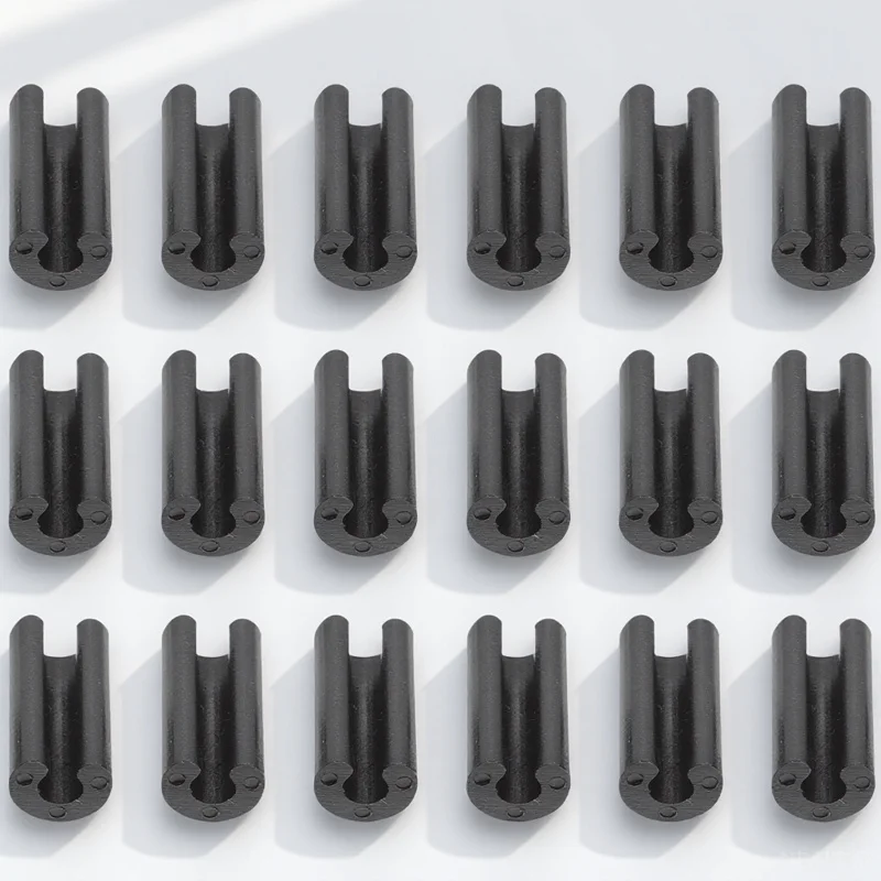 100 قطعة المضادة للانزلاق وسادة شبكة أقدام بلاستيكية ل بالوعة المطبخ استنزاف غطاء أرفف بالوعة سلك واقية رف قدم دائم مقاوم للماء #1