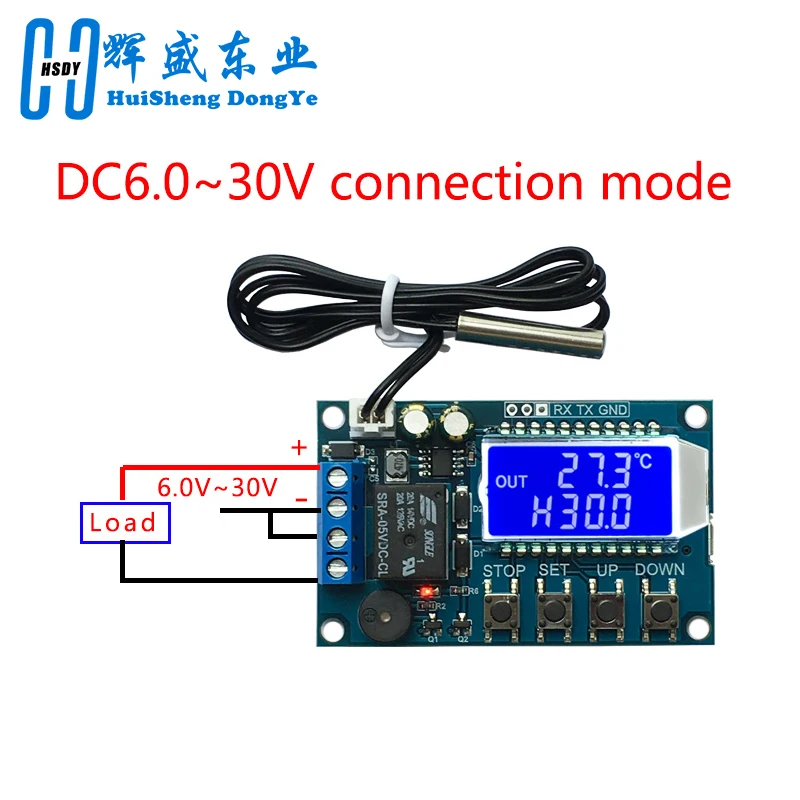 XY-T01 Digital Thermostat Heating Refrigeration Digital temperature control switch temperature controller module