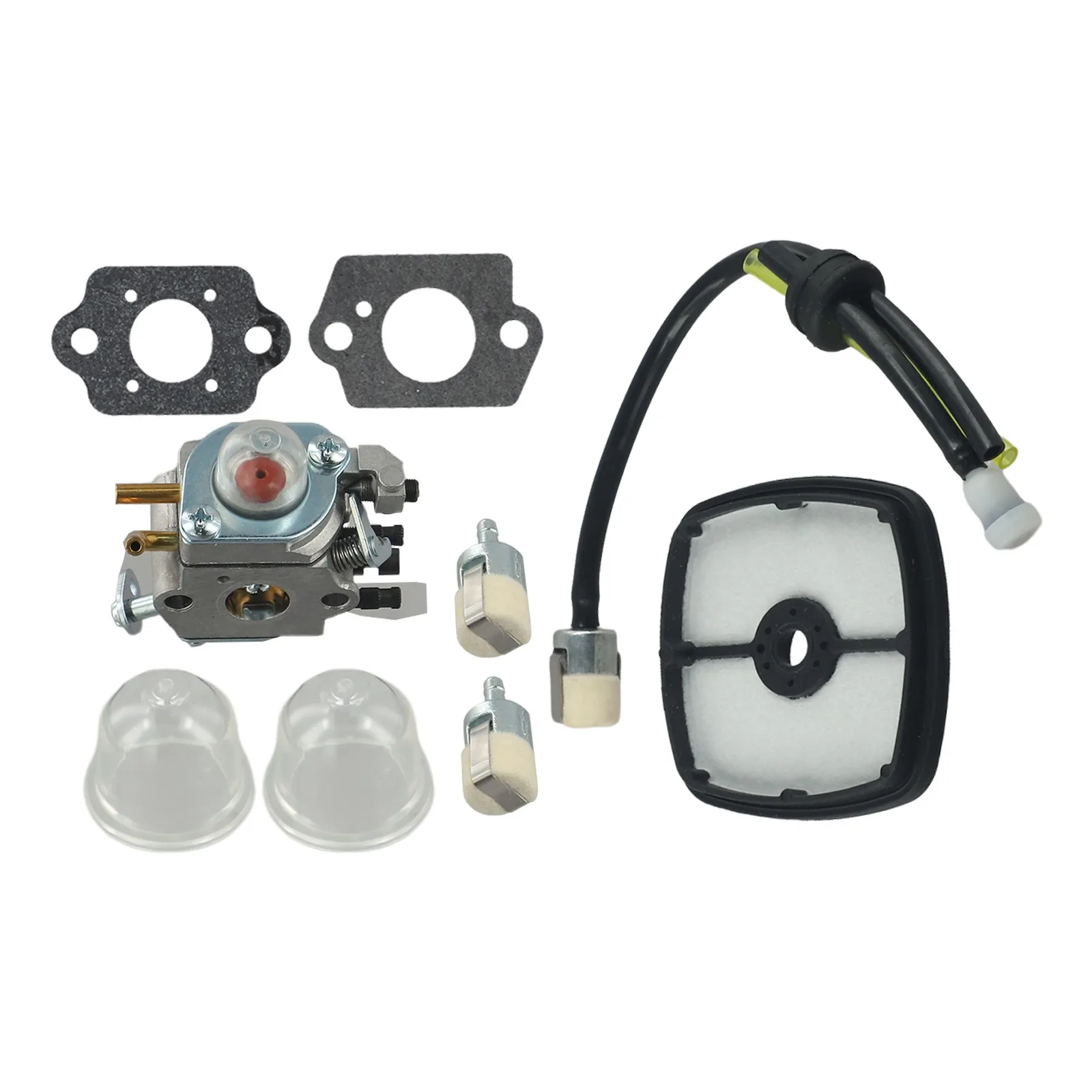 

Replacement Carburetor Kit C1UK42 Compatible with PB2100 PB1000 For PB200 PB2155 Blower and ES2100 Shredder for Zama C1U K42