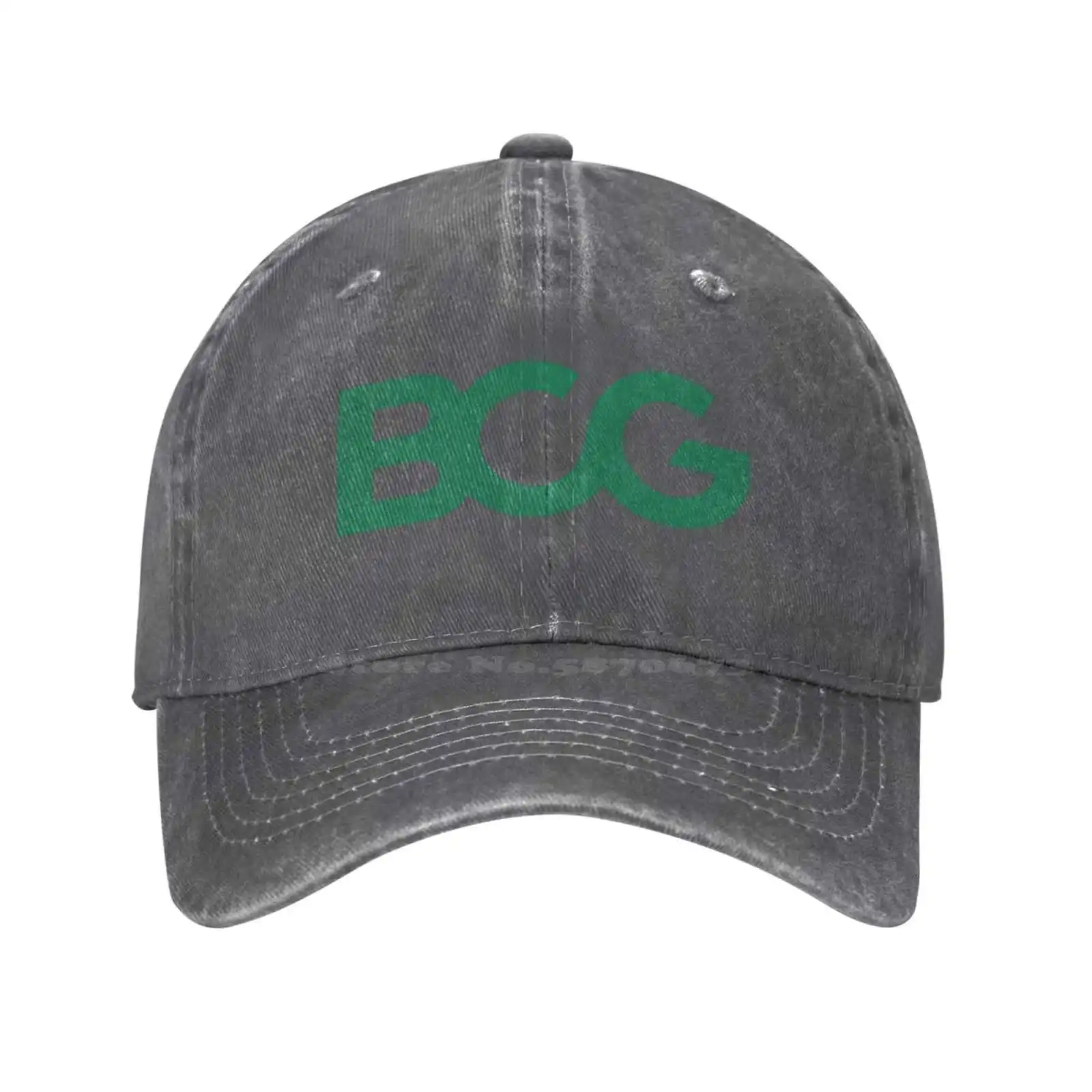 Casquette en denim avec logo BCG, chapeau de baseball, qualité