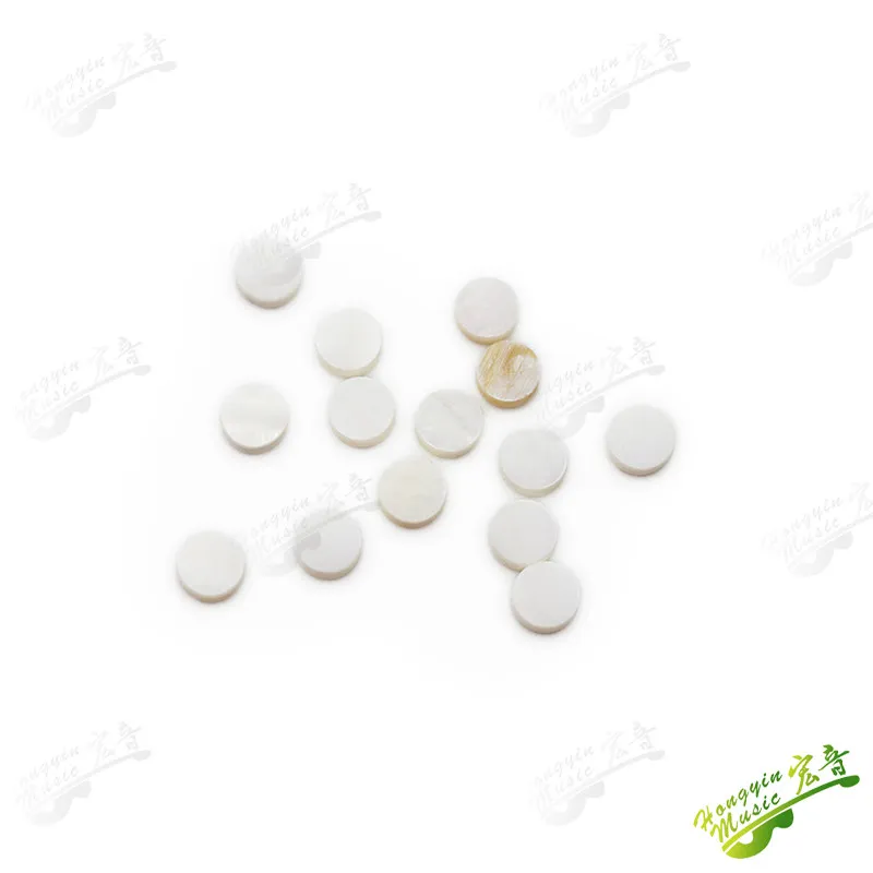 HUATOOL 10 Stück/Set Echte Farbige Abalone-Muschelklangpunkte Gitarrenzubehör Material Durchmesser 2mm/3mm/4mm/5mm/6mm – Detail 23
