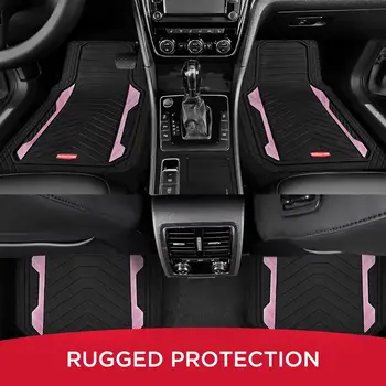 10 best sales गुलाबी कार मैट - №6
