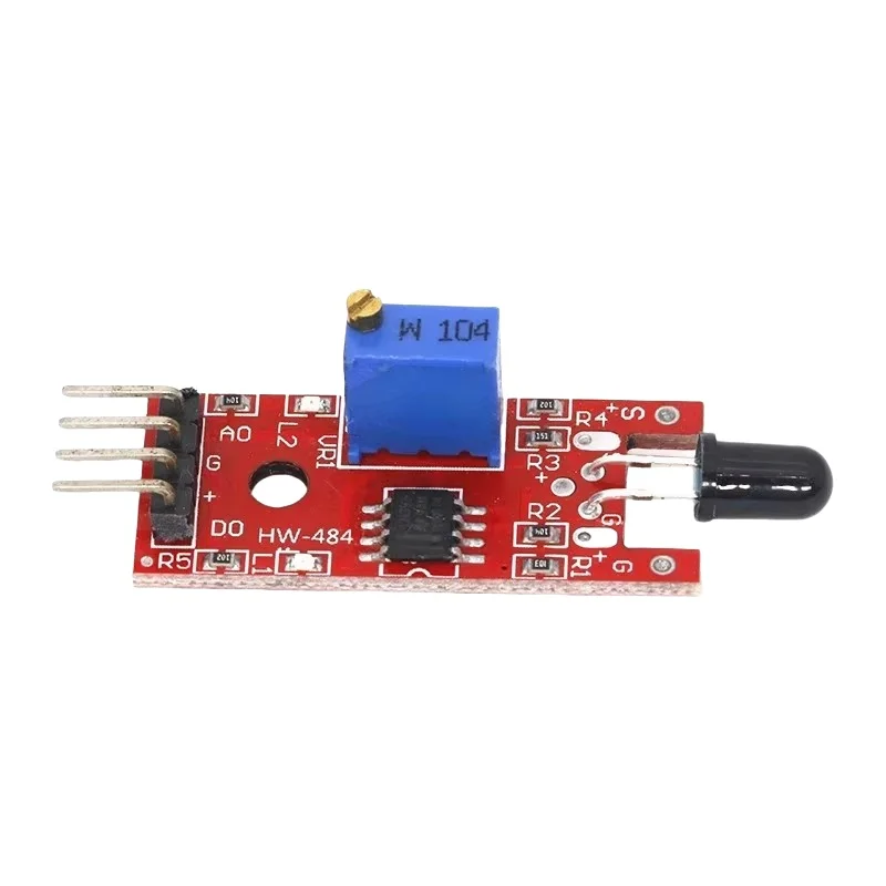 Red board flame sensor module KY-026 intelligent car fire source testing module