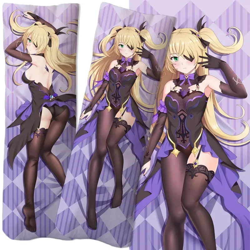 

game Genshin lumie Ningguang Fischl figure Equal body pillow pillowcase double-sided 3D printing customizable sexy pillowcase