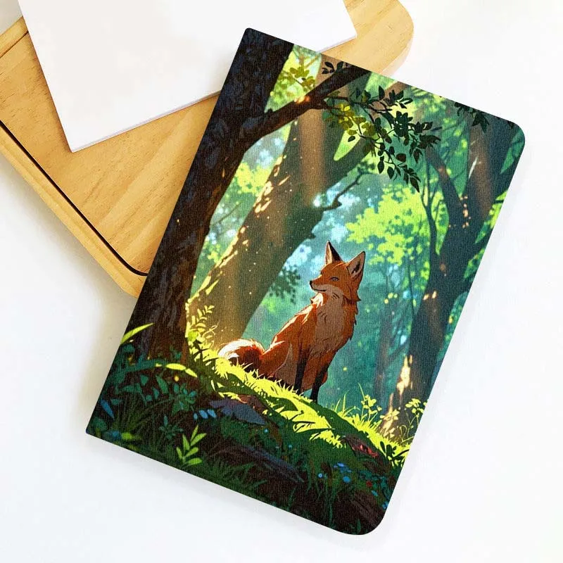 Fox Popular Cute Art For iPad Pro Air Mini 2 3 4 5 6 7 7th 8th 9th 10th 11th 10.2 9.7 10.5 10.9 11 12.9 13 Tablet Case