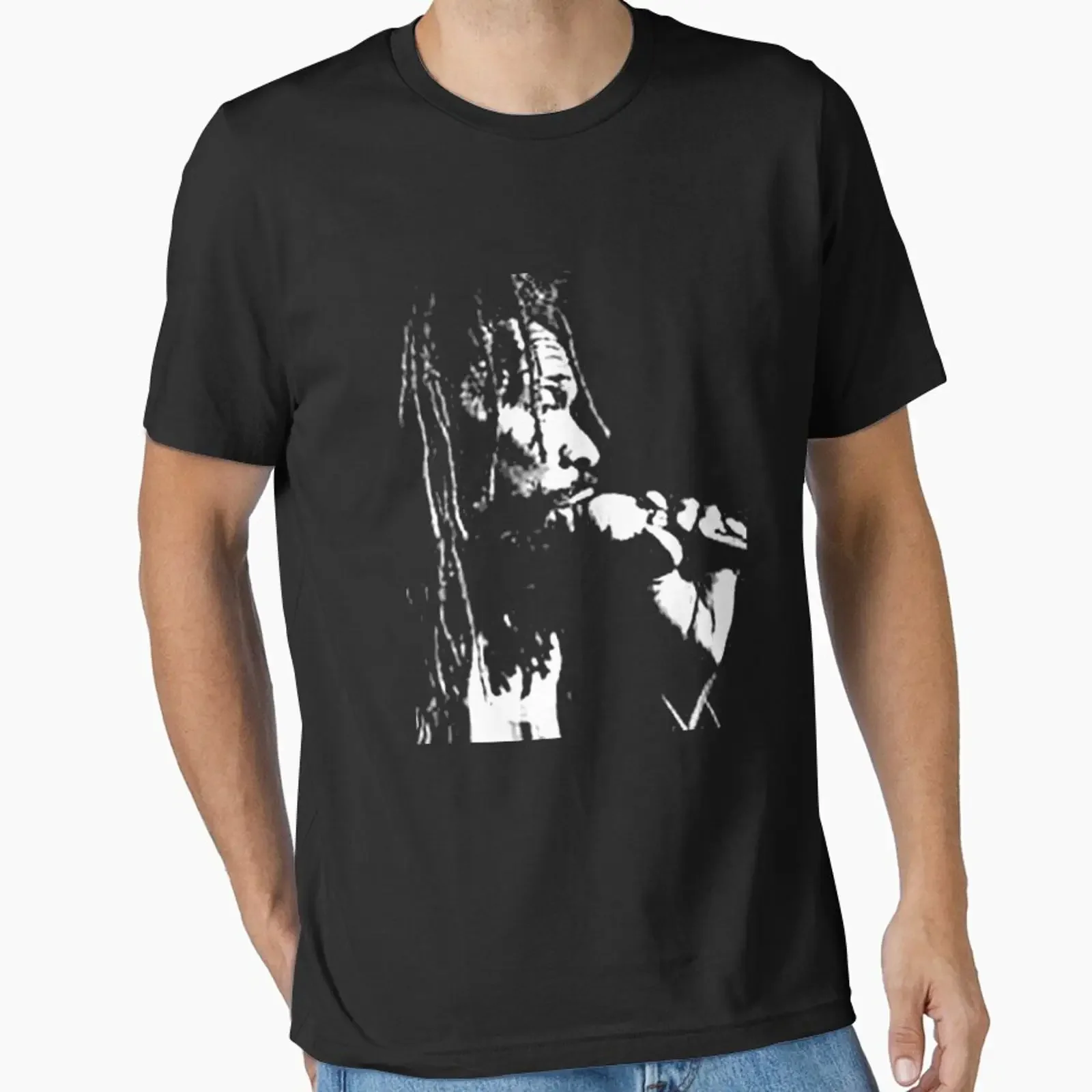 White and Black Love Joseph Hill Reggae Singer designed sold by EleanorMichael7 vintage Washed Stylish designer clothes homme