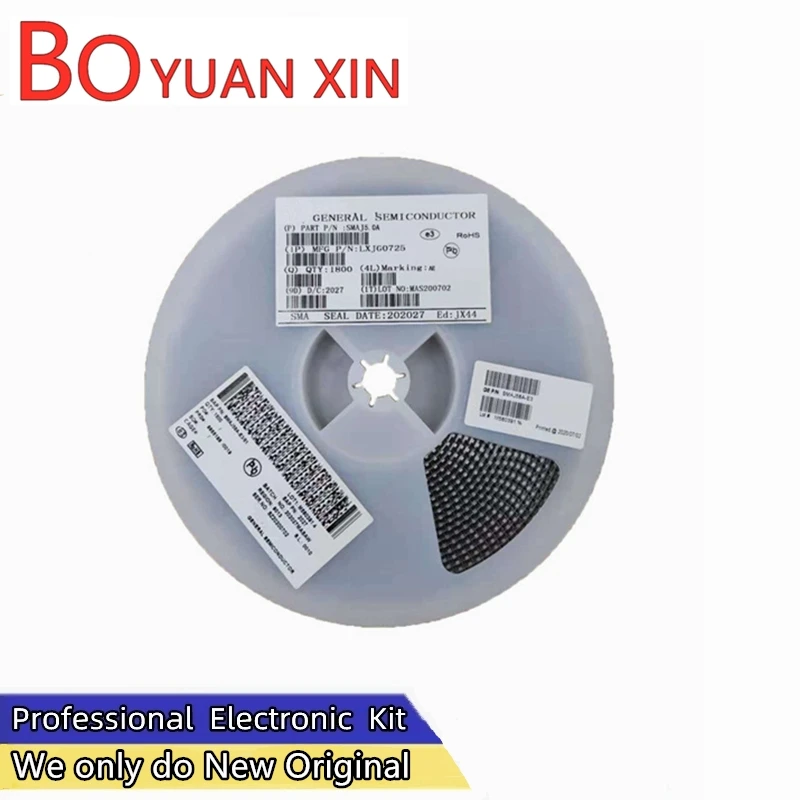 50Pcs RS1MF SS36F SS54F SS14F SS26F US1MF SS310F SS210F 1A 30V 40V 50V 60V DO-214AC SMD Diodos retificadores de barreira Schottky