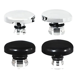 Motorcycle Front Axle Nut Caps Compatible For Harley Touring Street Road Glide CVO FLHX FLTRX 2023 2024 2025