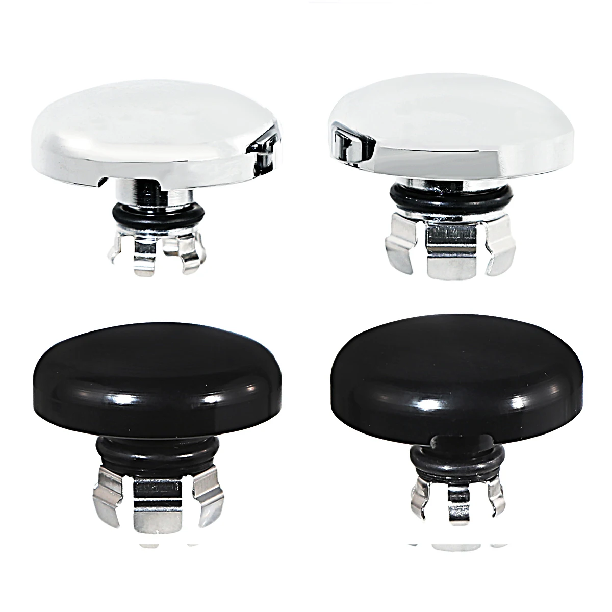 Motorcycle Front Axle Nut Caps Compatible For Harley Touring Street Road Glide CVO FLHX FLTRX 2023 2024