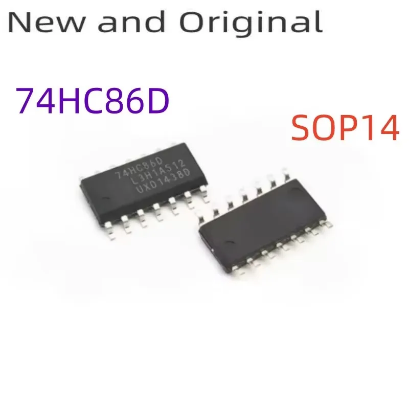

1pcs to 100pcs New and Original 74HC86D SOP-14 Quad 2-input EXCLUSIVE-OR gate
