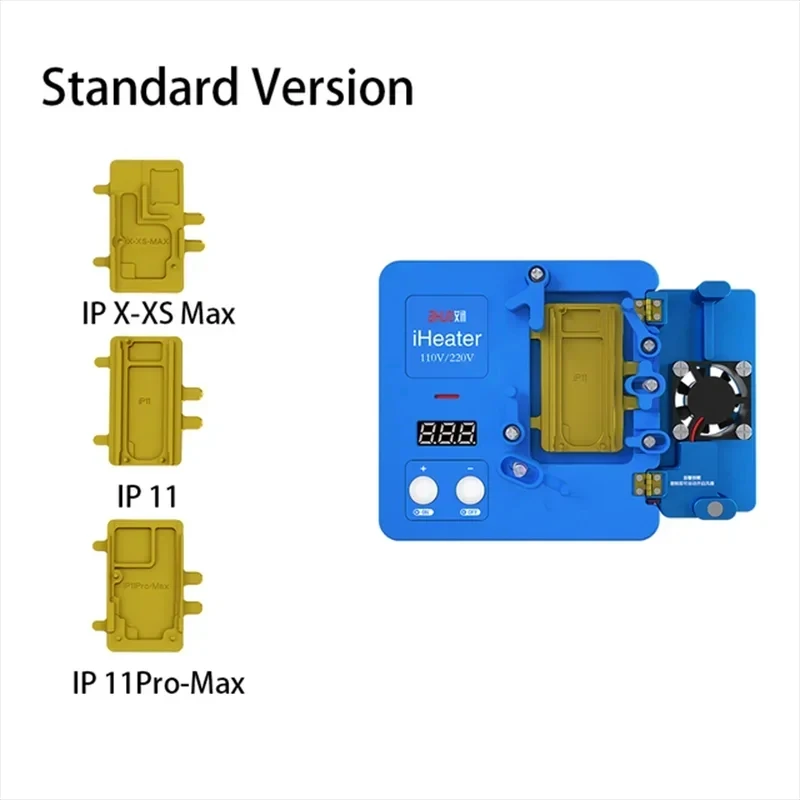 JC iHeater 3rd Gen Pre-heating Station Thermostat Platform heating plate for iPhone X-15 ProMax Andorid Motherboard Fixture