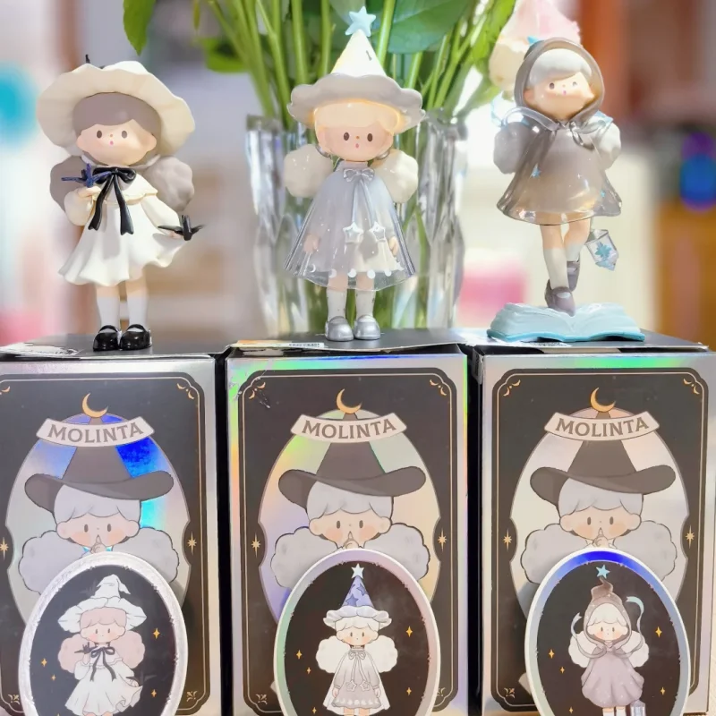 

Оригинальный Molinta Finding Unicorns Chasing Light Series слепая коробка милая мультяшная фигурка Коллекционные модные трендовые игрушки подарки