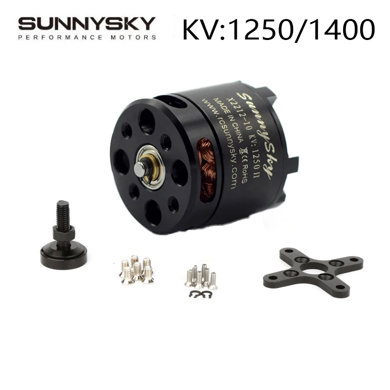 Upgraded 1-3Pcs Sunnysky X2212 1250KV 1400KV 2-4S Brushless Motor (Short Shaft) For RC Quadcopter With Multiple Rotors