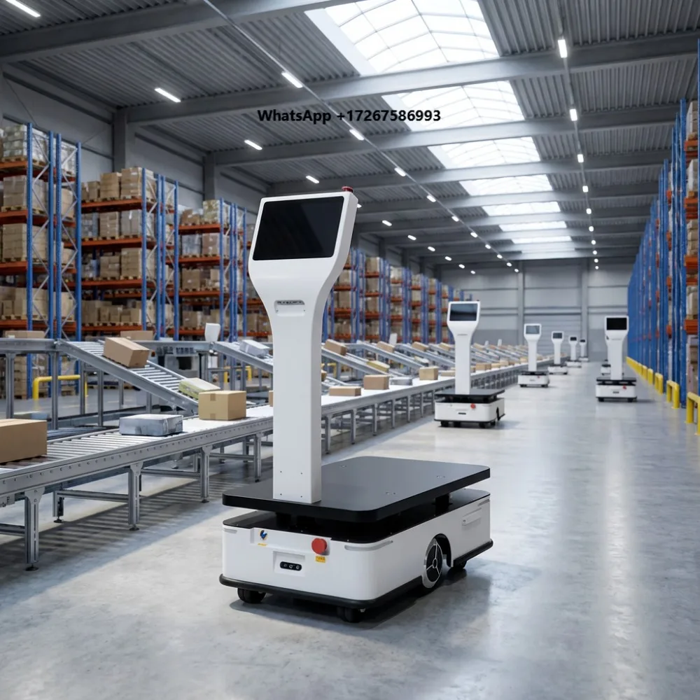 MDBOT Customizable Unmanned Vehicle Integration Intelligence System 80kg Load Duty Automated Guided  AGV AMR Mobile Robot
