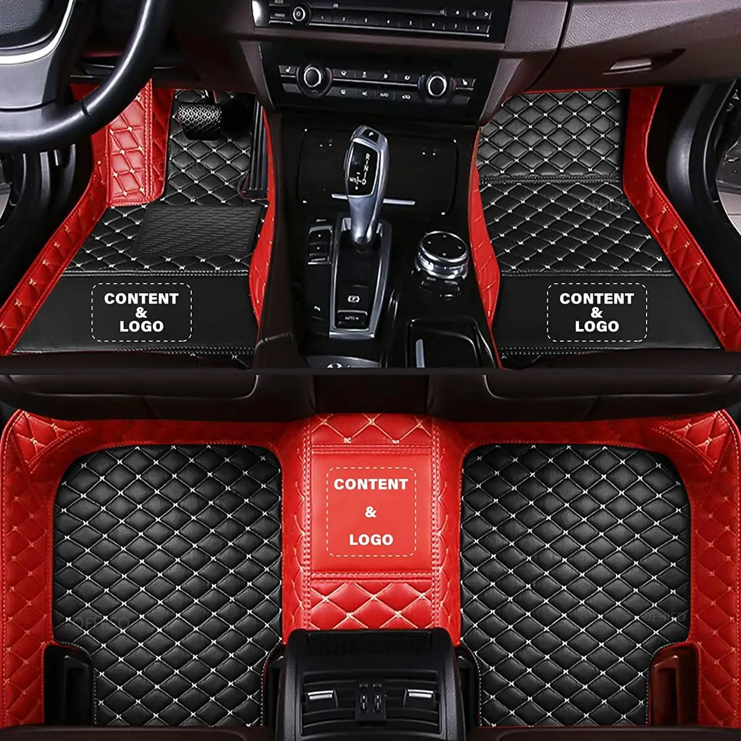 Custom Car Floor Mats For BMW 2 Active Tourer F45 GranTourer F46 201 Auto Foot Pads Automobile Carpet Cover Interior Accessories