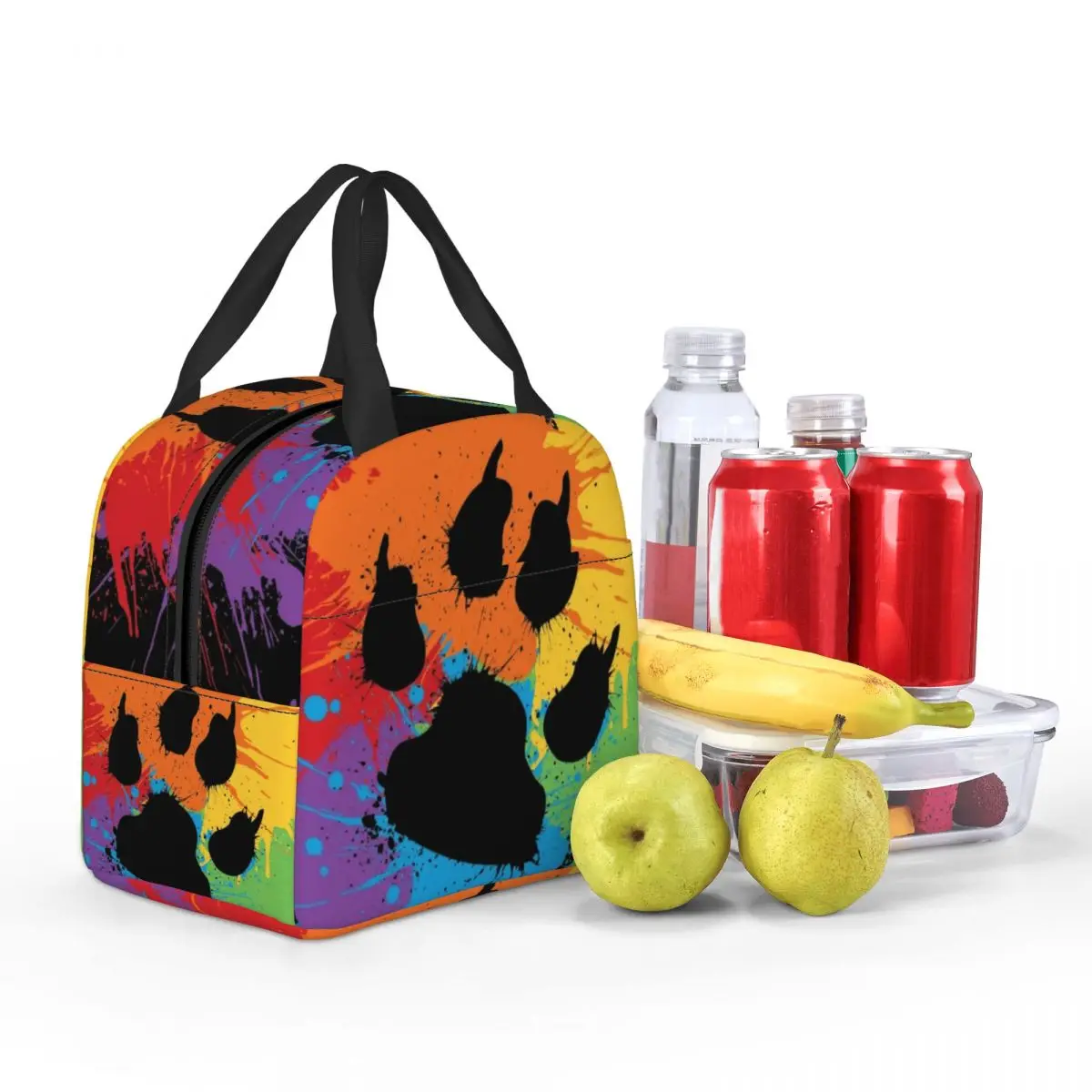 مخصص مثلي الجنس الدب باو فخر الغداء حقيبة الرجال النساء برودة الدافئة معزول صناديق الغداء للأطفال المدرسة #5