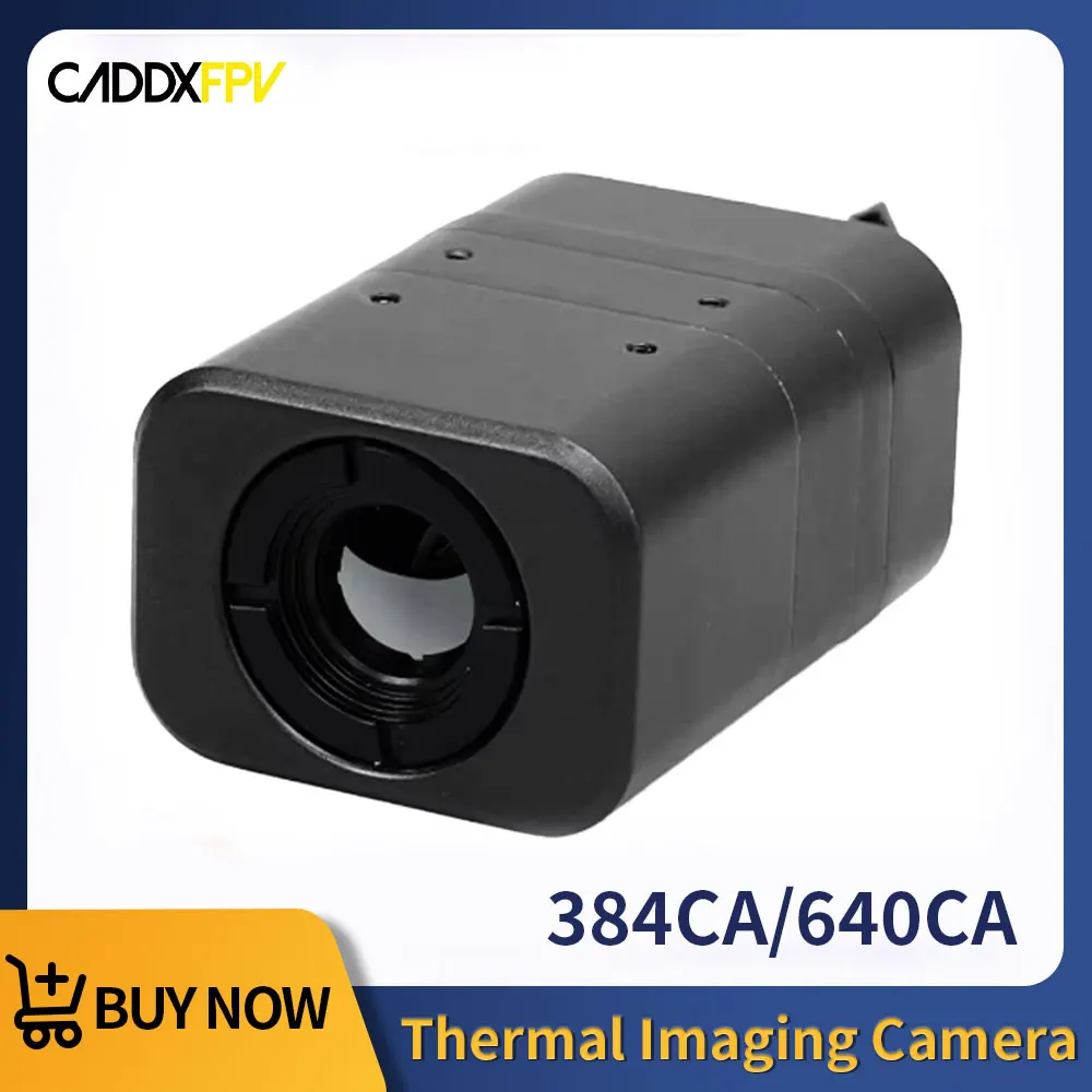 CADDXFPV Analog CVBS Thermal Imaging Camera 256CA 384CA 640CA PAL Video Format 50Hz for FPV Racing Drone Long Range