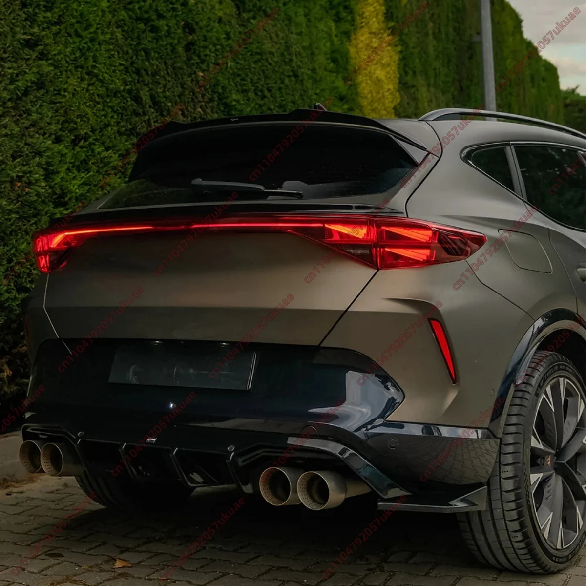 

Rear Spoilers for Cupra Formentor Mk1 Facelift 2024-2026 ABS Car Trunk Top Cap Boot Lip Roof Black Trim Tail Wing Bodykit Tuning