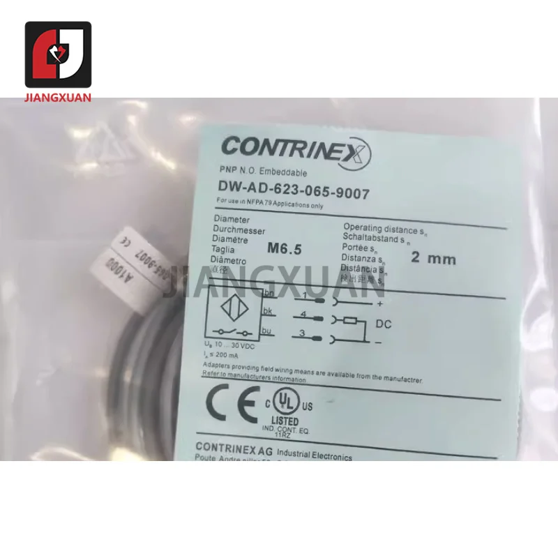 Imagem -05 - Interruptor de Proximidade Contrinex Original Dw-as509-m12120 Dw-as-509-m12390 Dw-as-509-m12-320 Dw-as-509-m30-320 Novo