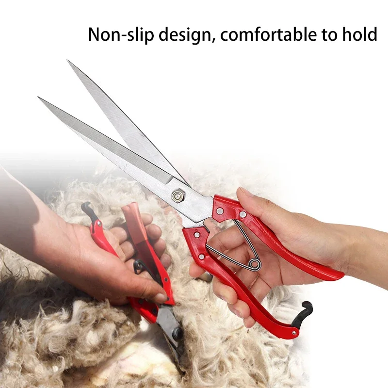 Metal Multipurpose Sheep Shearing Scissors Professional Manual Dog Grooming Trimming Hand Pruner Sharp Hand Tools For Work