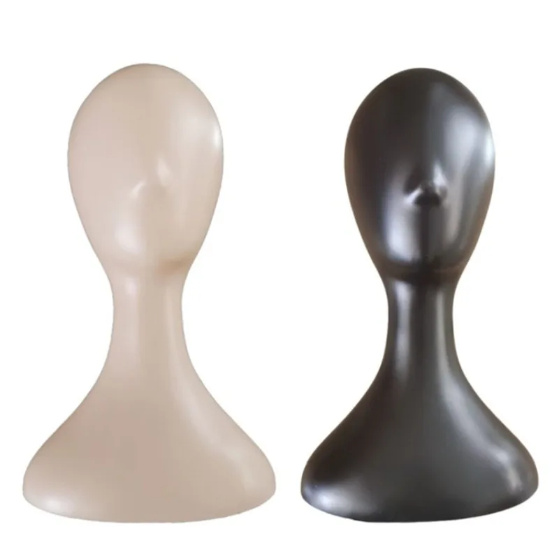 Barber Shop Abstract Plastic Head Mould Wig Hat Scarf Display Mannequin Salon Head Hair