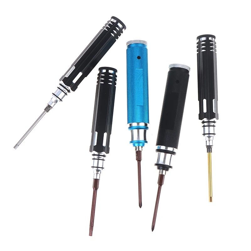 4-in-1 Hex Screwdriver Set Metal Tool Kit 1/1.5/2.0/2.5/3.0mm For RC Helicopter Car Airplane Drone Aircraft Models Repairing