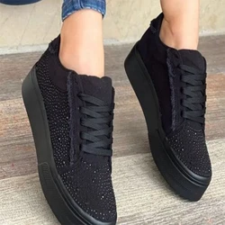 Red Sneakers Women Shoes Woman Tennis Shoes Canvas Shoe Female Casual Shoes Ladies Sport Shoes Platform Sneaker Hollow Out Shoes