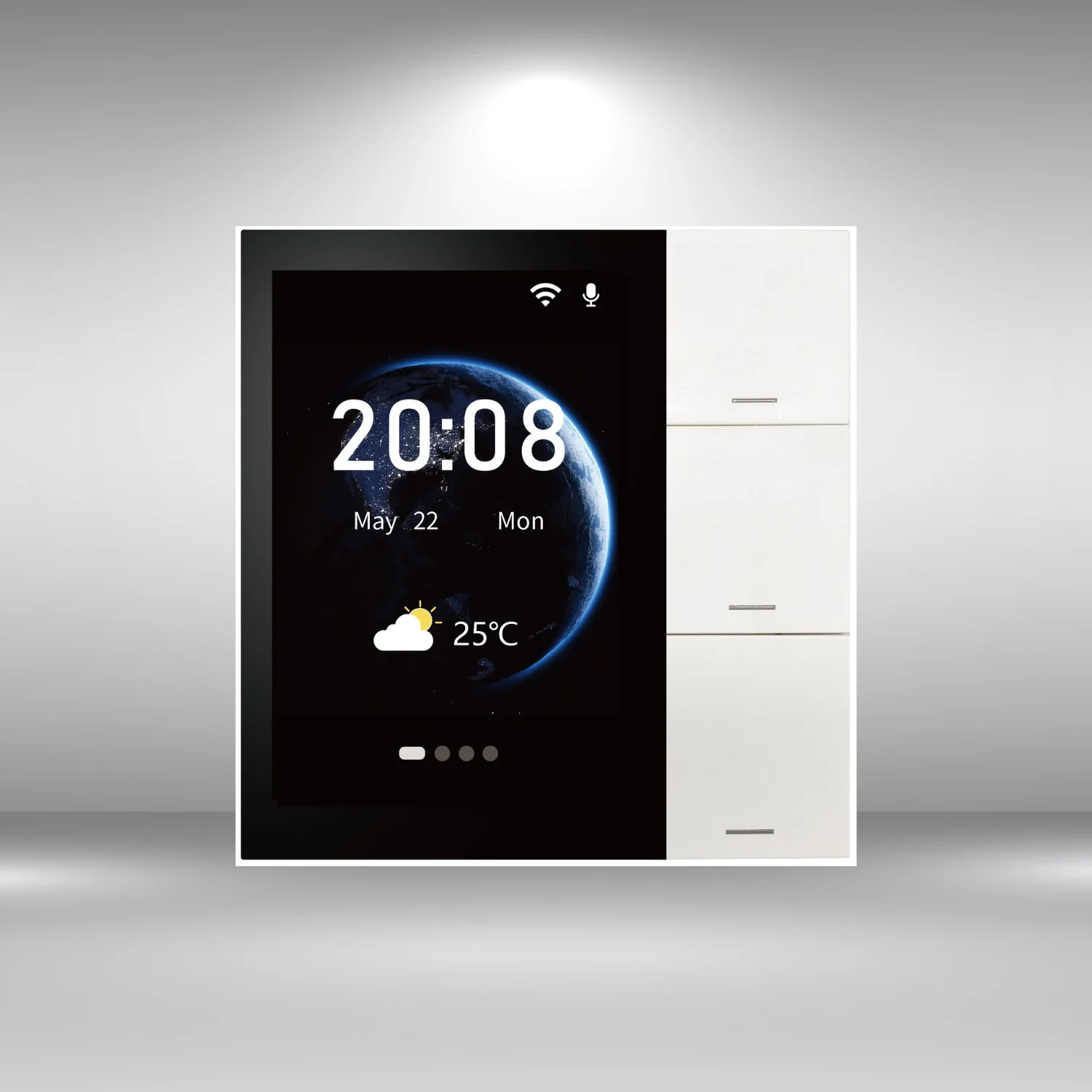 2026 Tuya 3.5 Inch IR Remote Touch Screen Zigbee Gateway Panel 3 Gang Relays Scenes Control for Tuya Smart Smart Life