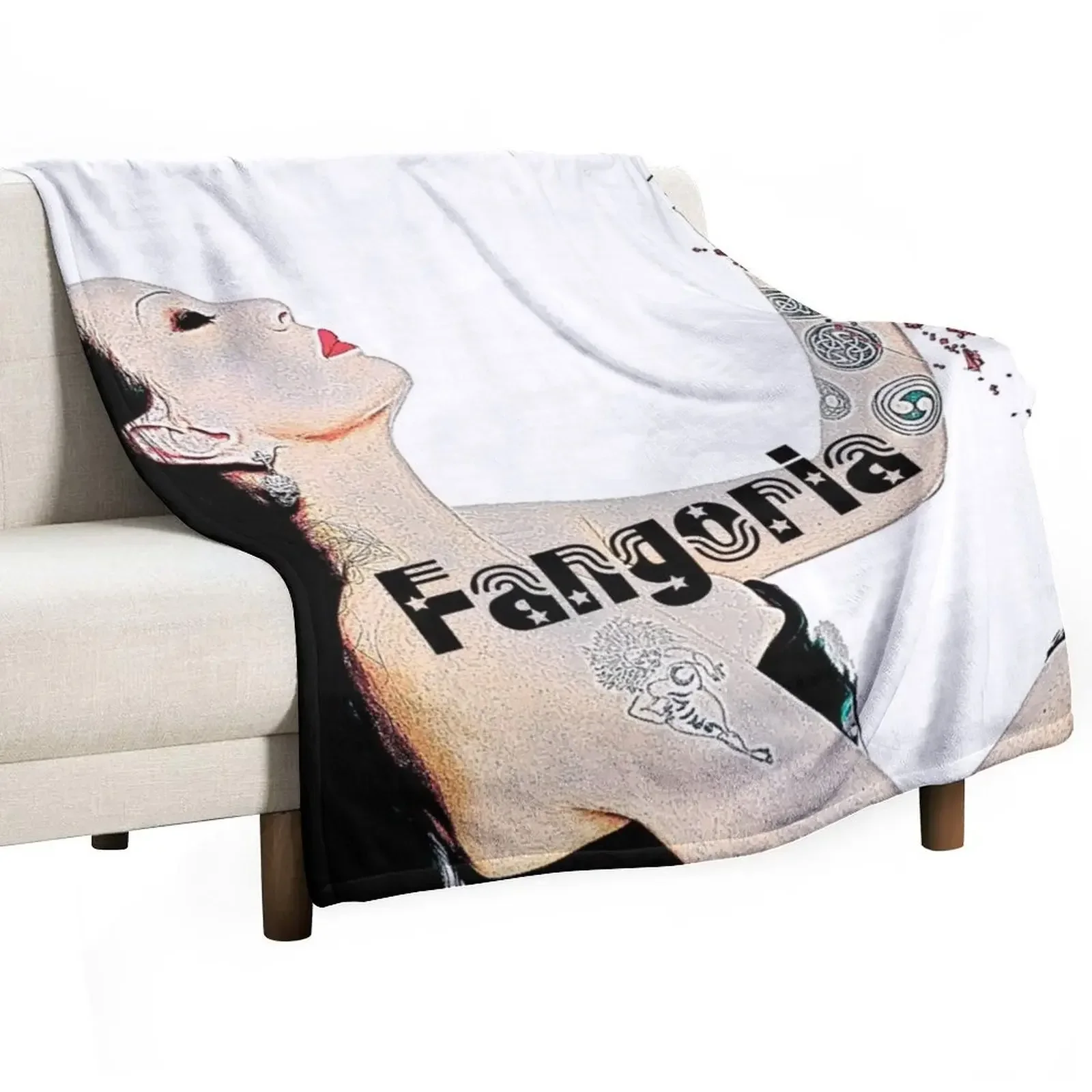 Fangoria Miscellaneous Alaska Sticker Throw Blanket Tourist Multi-Purpose Blankets