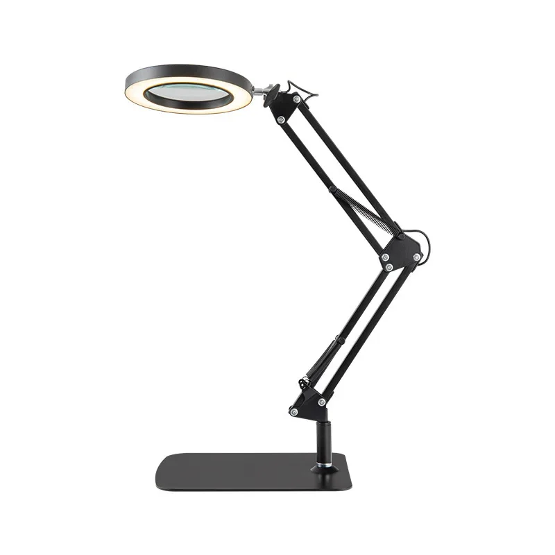 2026Eye Protection Reading Learning Lamp LED American Desk Lamp Welding Appraisal Repair Work Folding Magnifying Glass Desk Lam