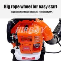 Leaf Blower EBZ9900  China Air-Cooled Two-Stroke Backpack Gasoline Blower 75.6cc Snow Blower Powerful Garden Tools