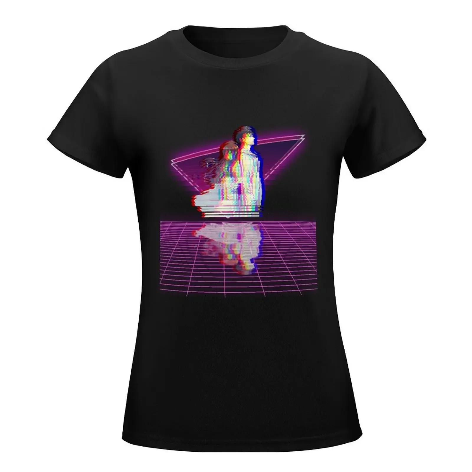 Birthday Gifts Steins Gate Outrun Awesome For Movie Fan T-Shirt lady clothes vintage clothes Woman T-shirts