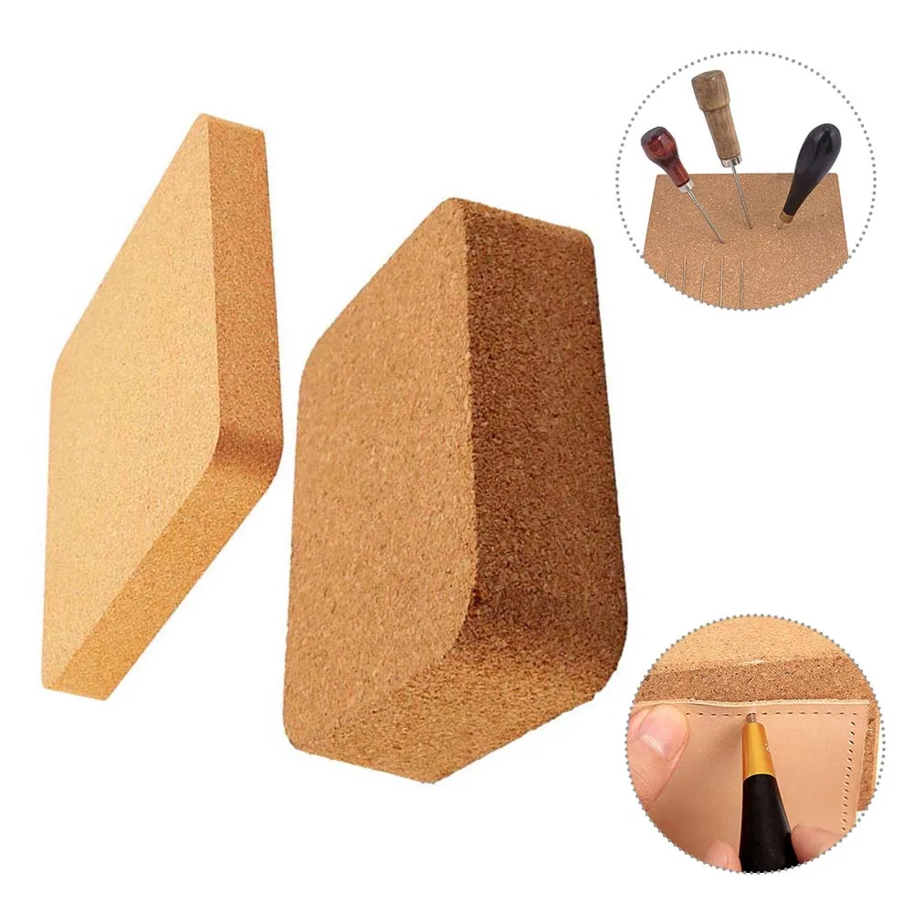 Perforated Pad Cork Assisted DIY Hand Leather Tool Cone Perforated Leather Tools Herramientas Werkzeug