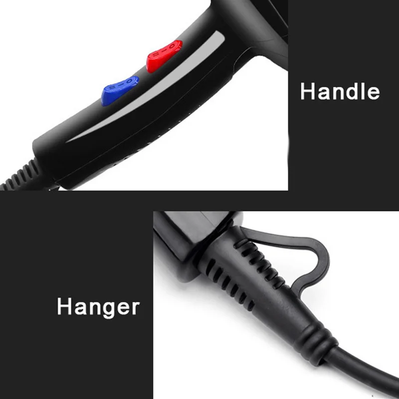 220 В с вилкой европейского стандарта, 1800 Вт, фен с горячим и холодным ветром, фен, инструменты для укладки волос для салонов и домашнего использования