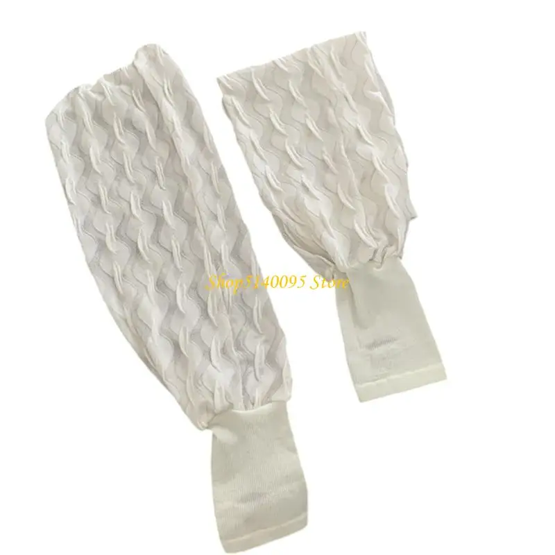 Dxae Солнце для экранирования рукавов рук крышки женщин Удобные ледяные шелковые охлаждающие перчатки